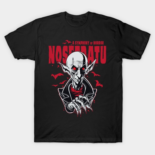 A Symphony of Horror. Nosferatu T-Shirt by BlackMorelli